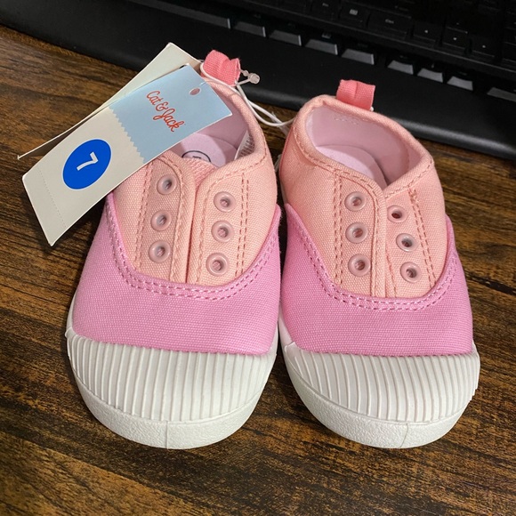 Toddler Rory Colorblock Slip-on Sneakers - Cat & Jack Pink - Picture 2 of 4